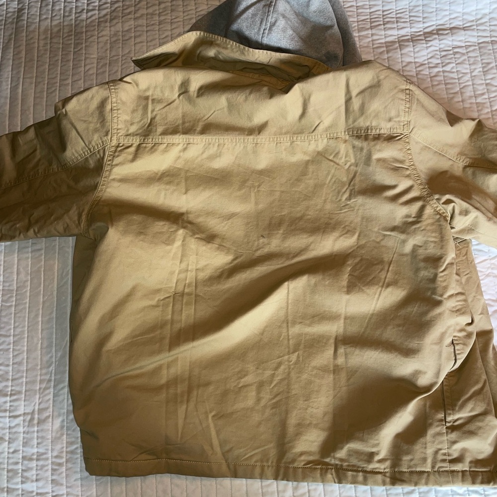 Quiksilver Hooded Canvas Jacket w Quilted liner - Picture 4 of 4